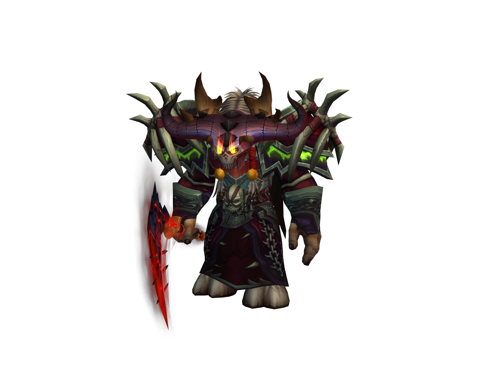 Bloodytauren 3D character render