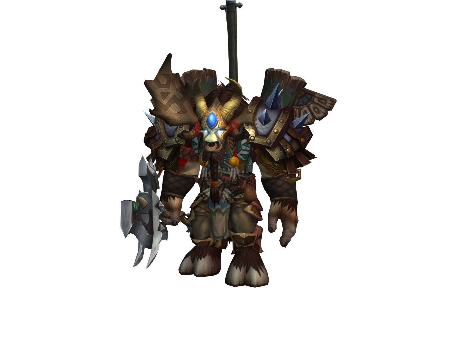 Büllý 3D character render