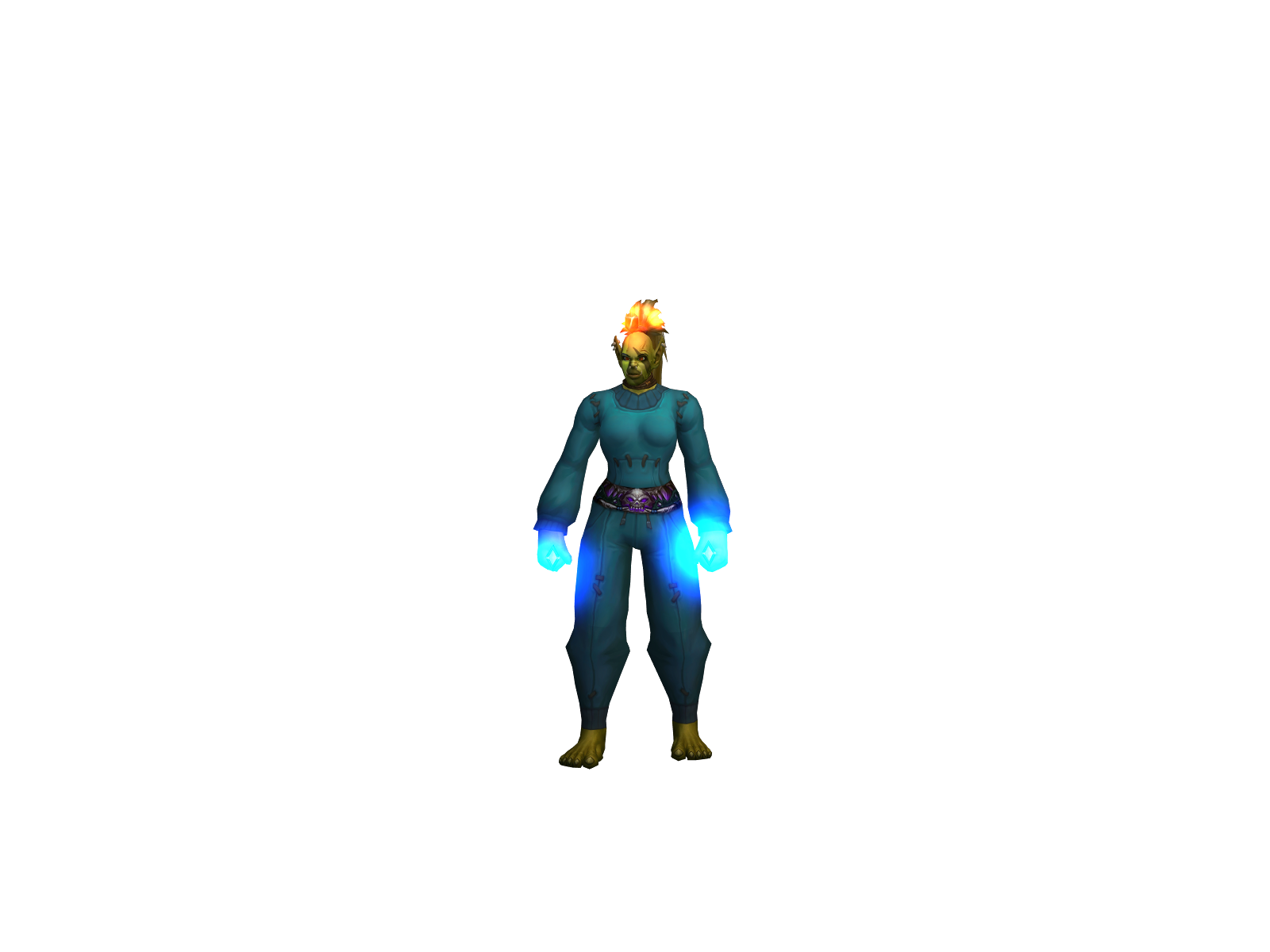 Ellarg 3D character render
