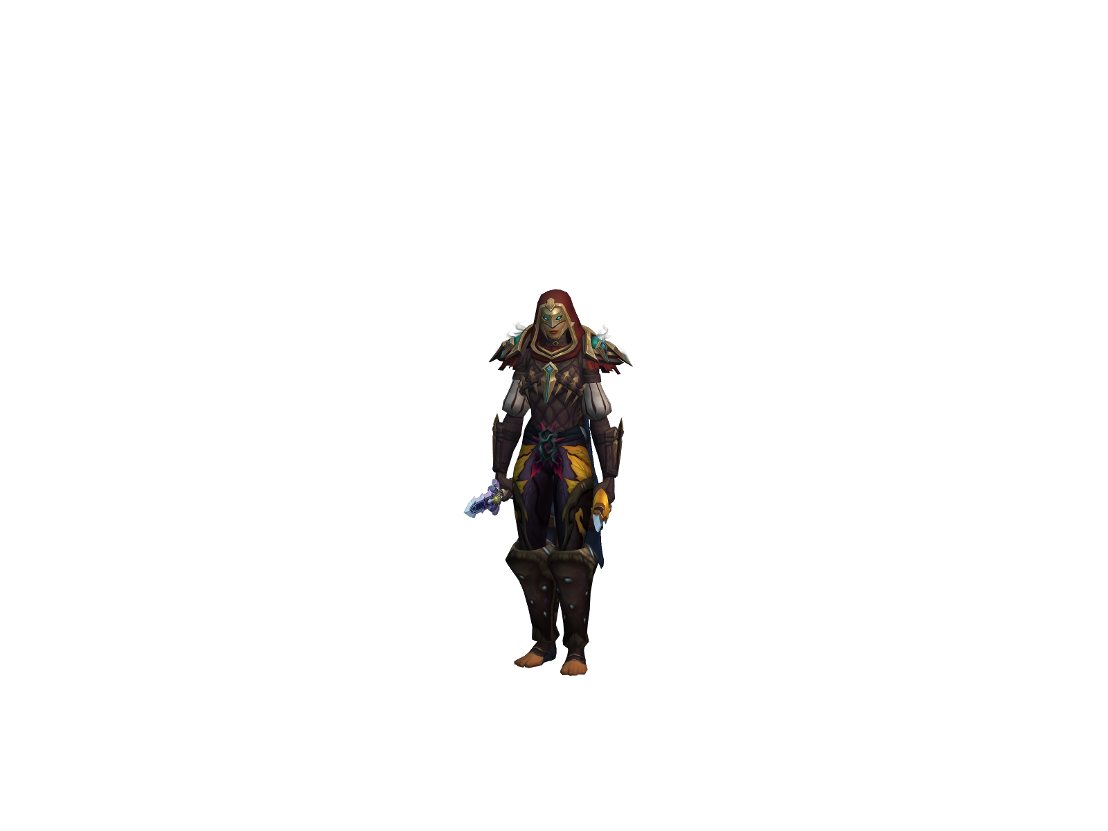 Toumia 3D character render