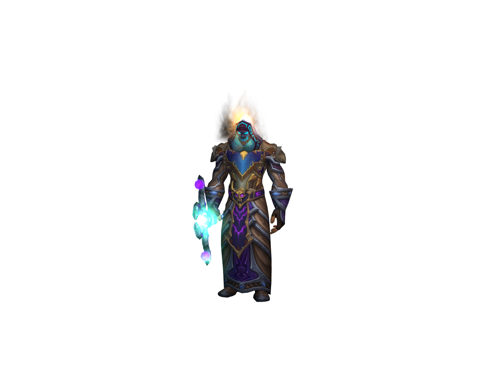 Elapo 3D character render