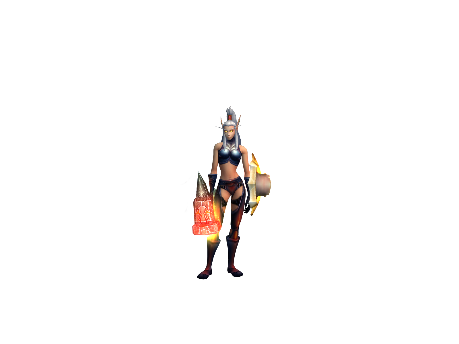 Azazyl 3D character render