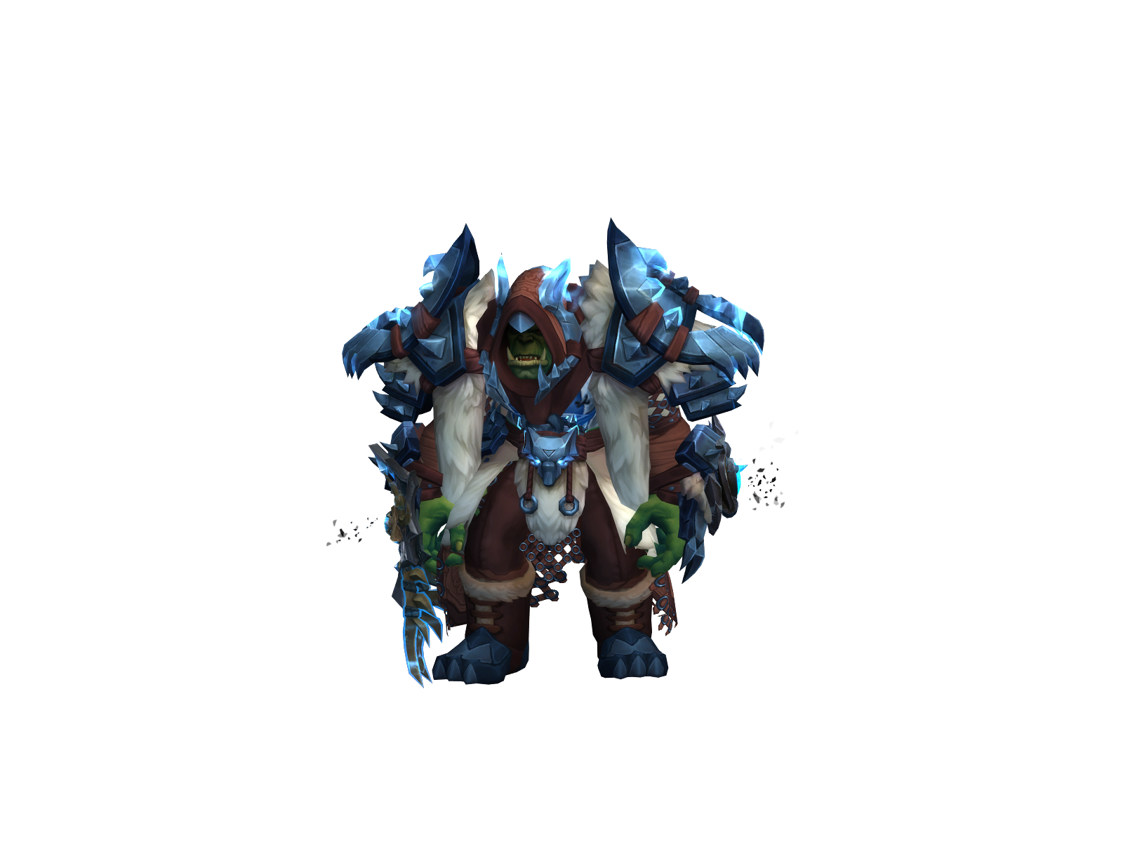 Exussh 3D character render