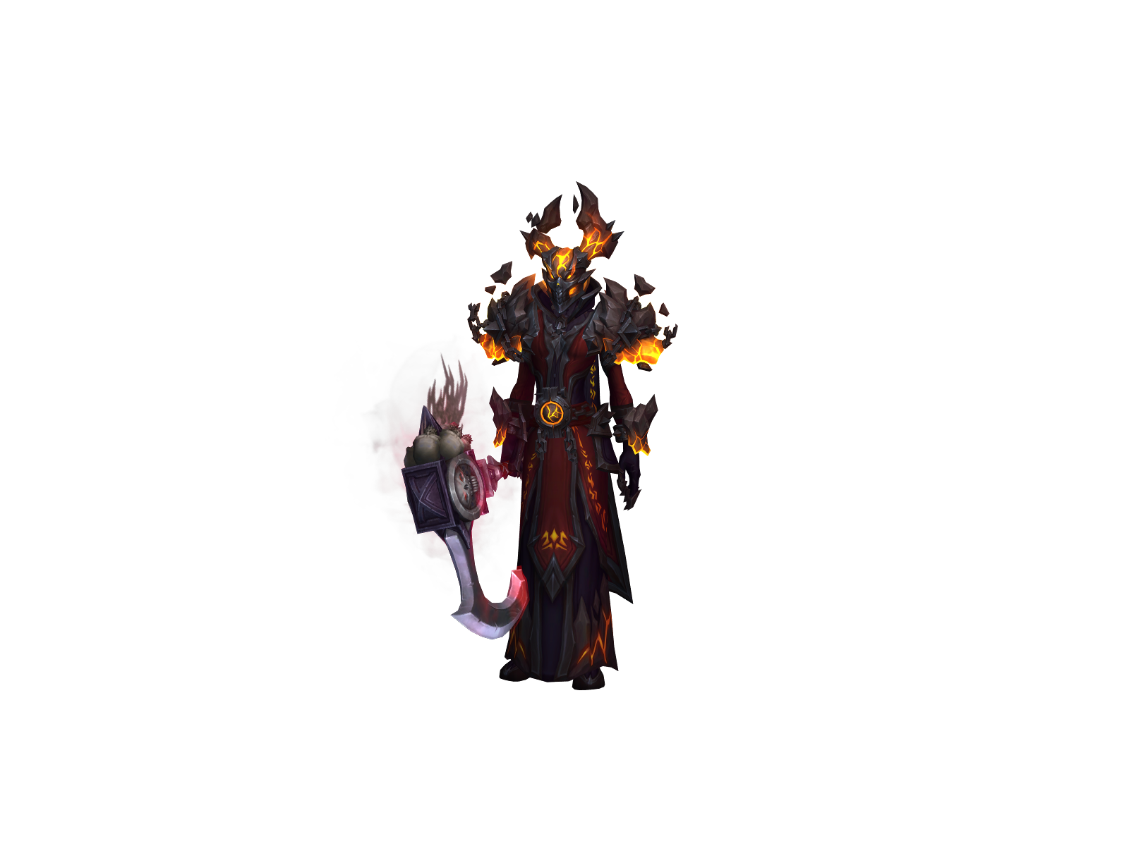 Mileslock 3D character render