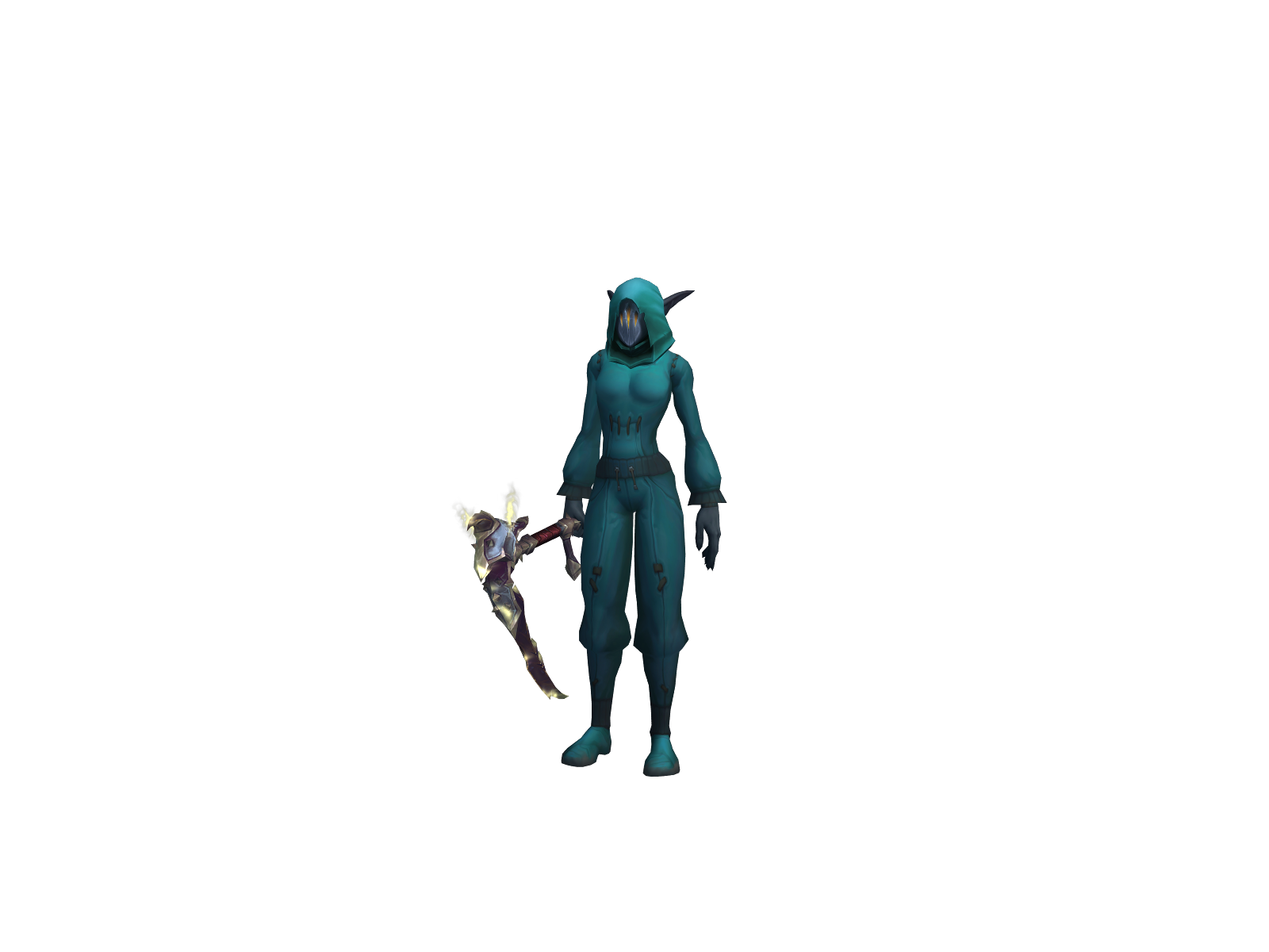 Pastasalad 3D character render