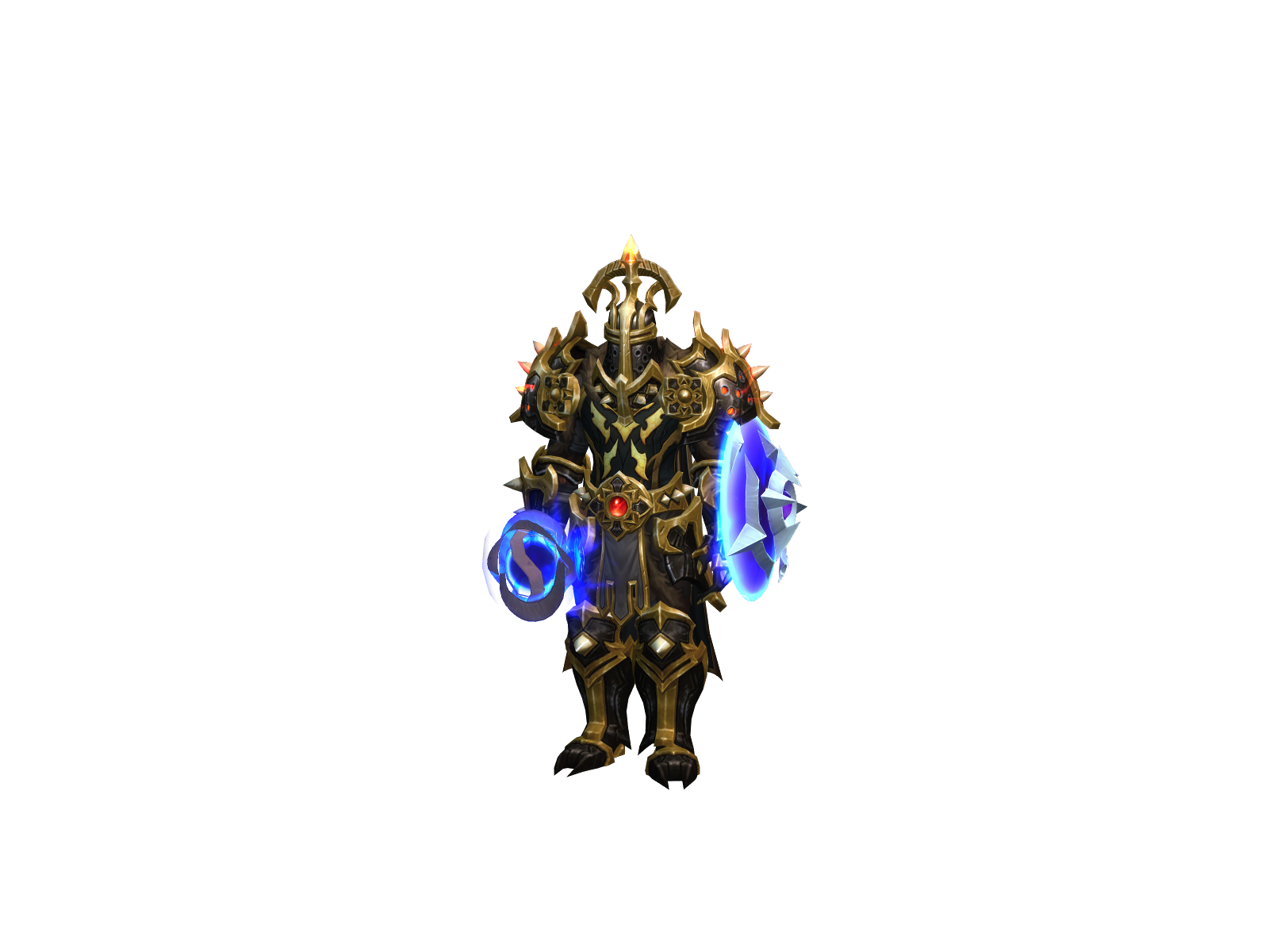 Hollyshock 3D character render