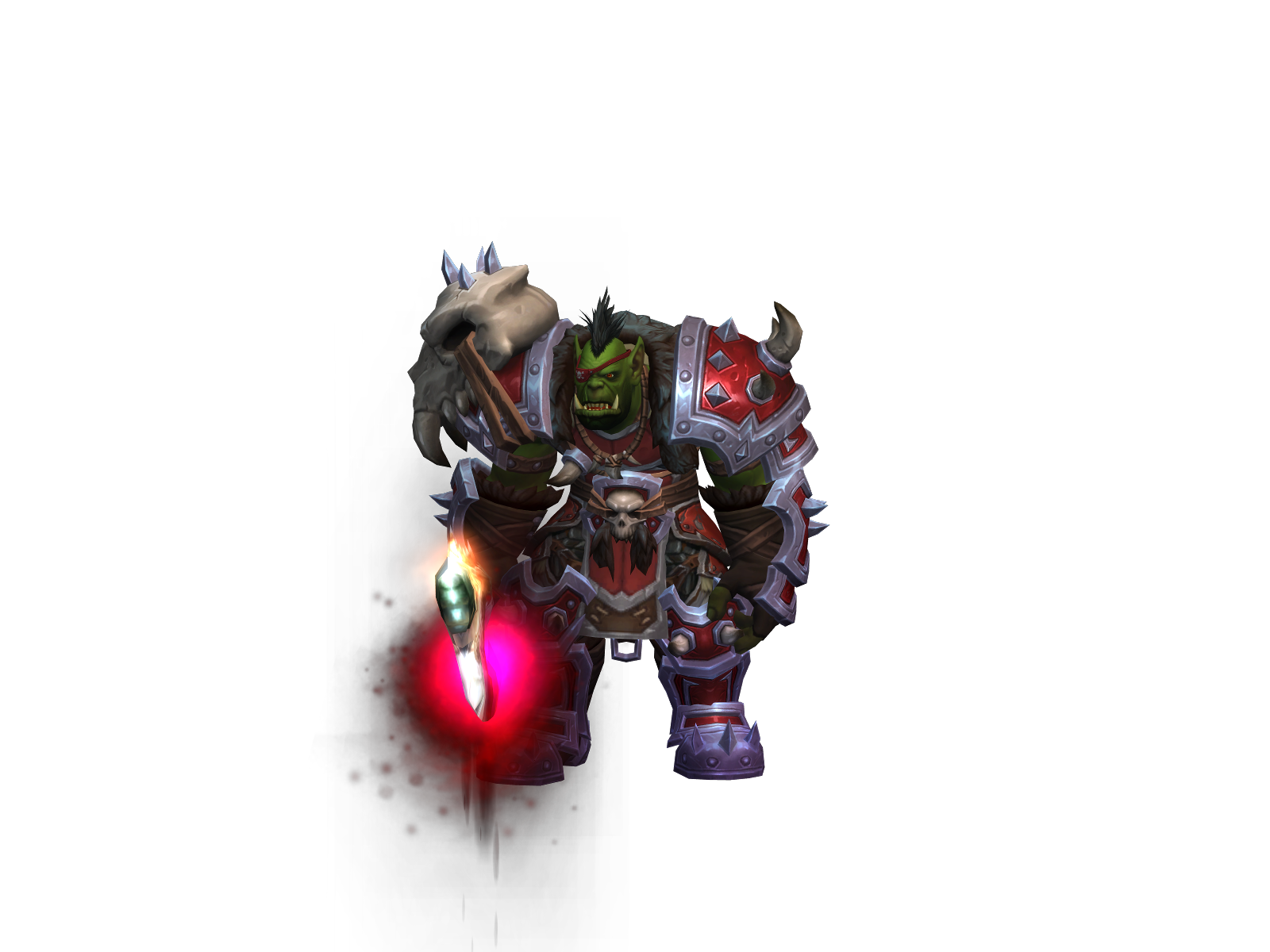 Draigam 3D character render