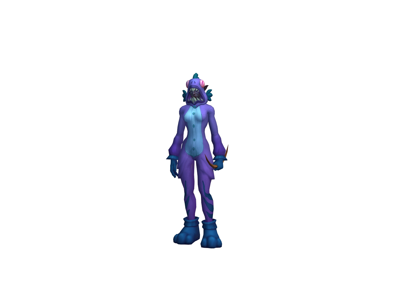 Luketism 3D character render