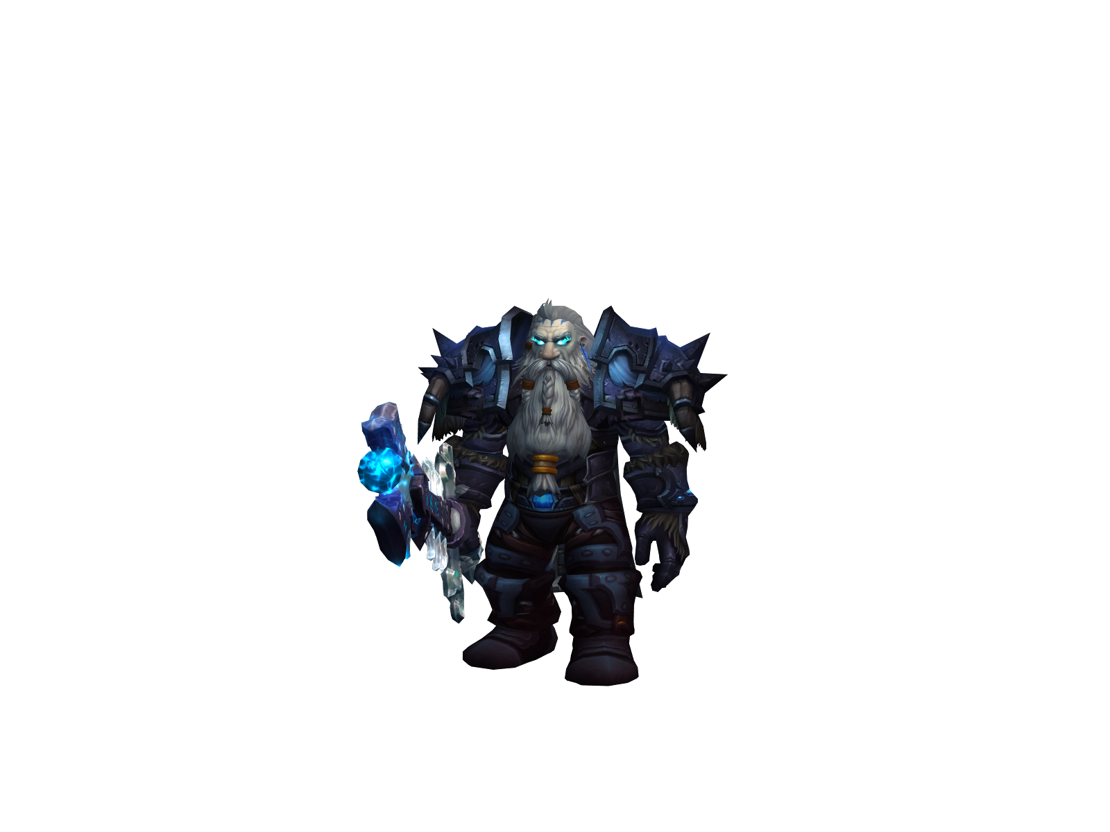 Thanë 3D character render
