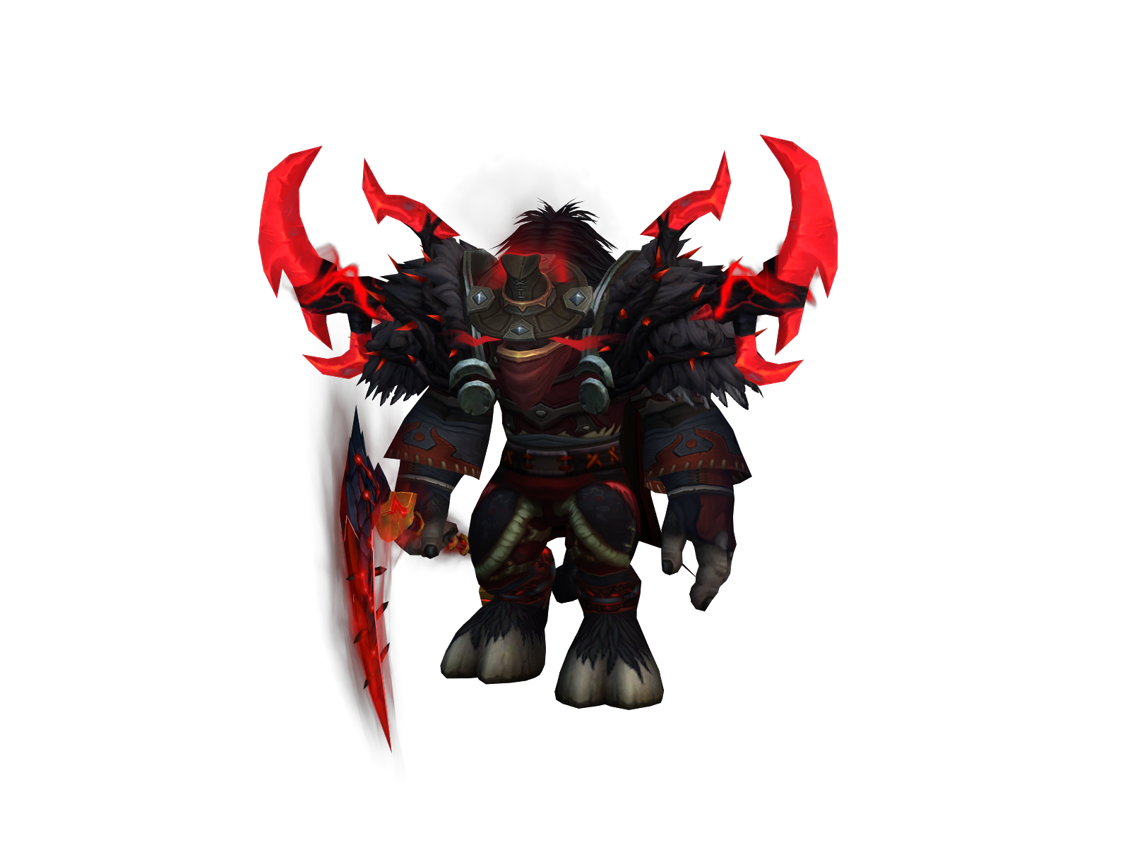 Kurtaloss 3D character render