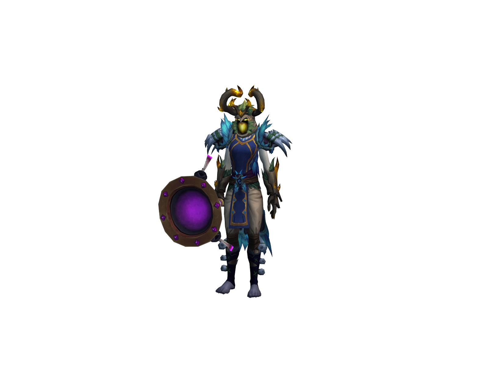 Obser 3D character render
