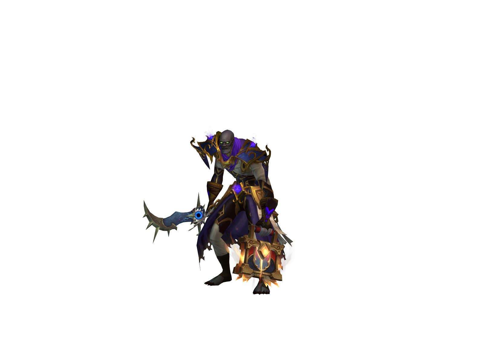 Whurm 3D character render