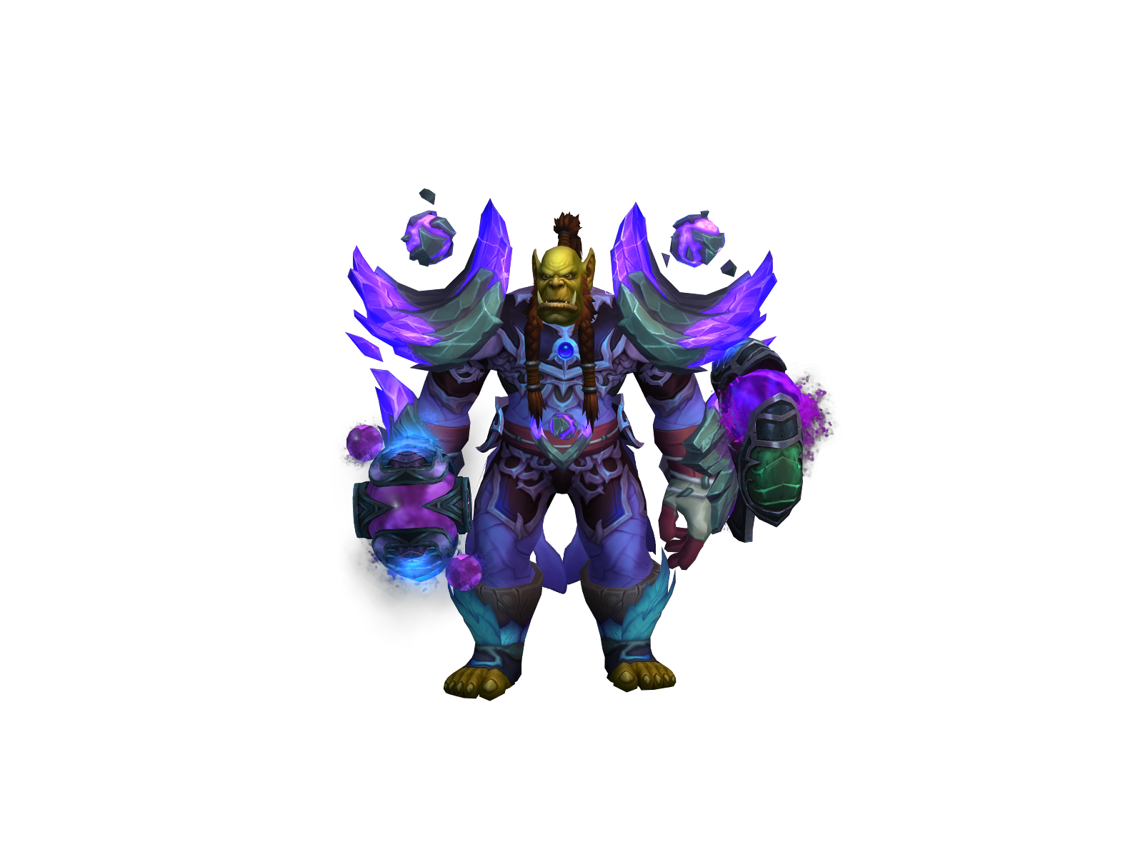 Krauxxus 3D character render