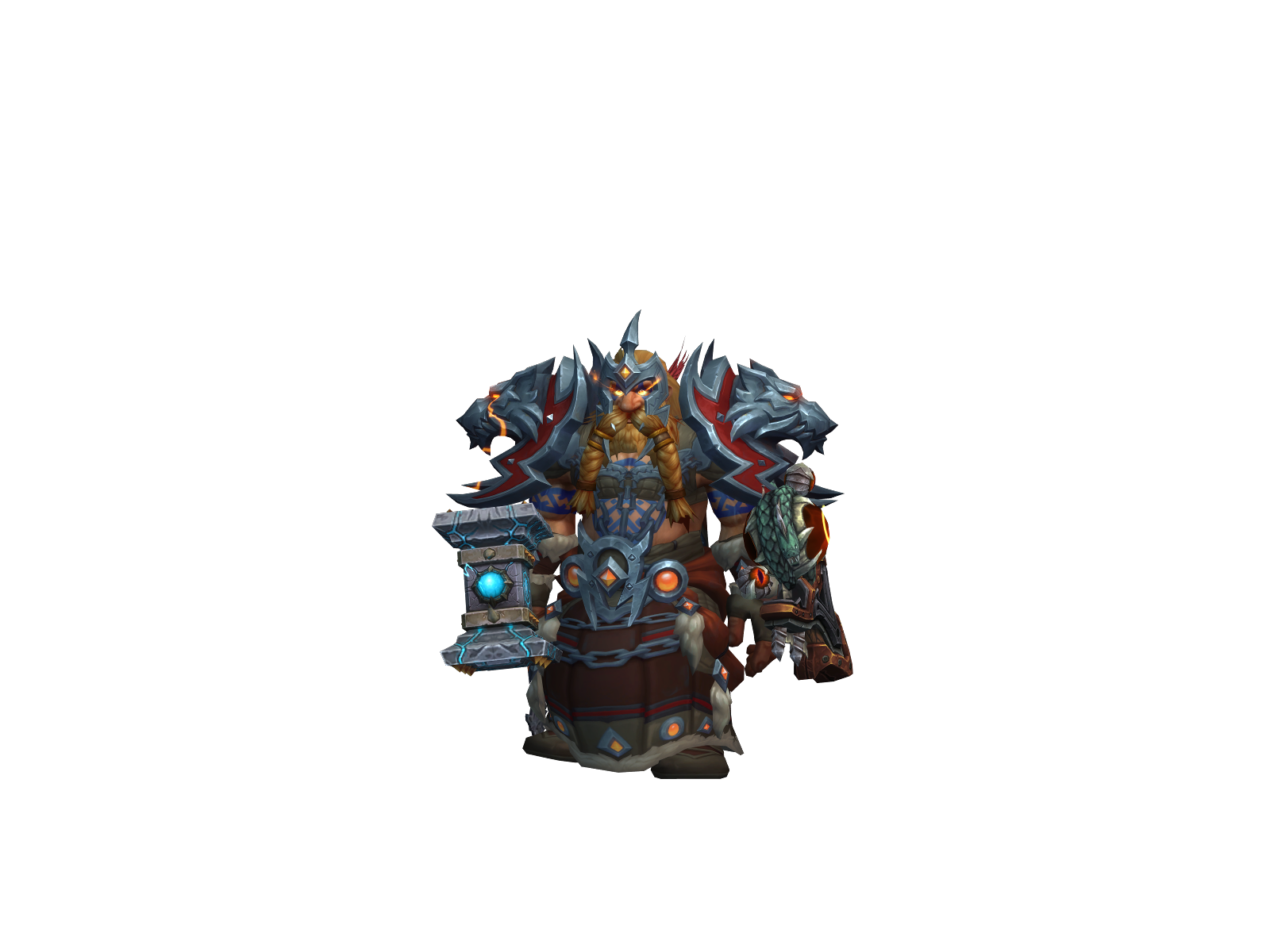 Dardamis 3D character render