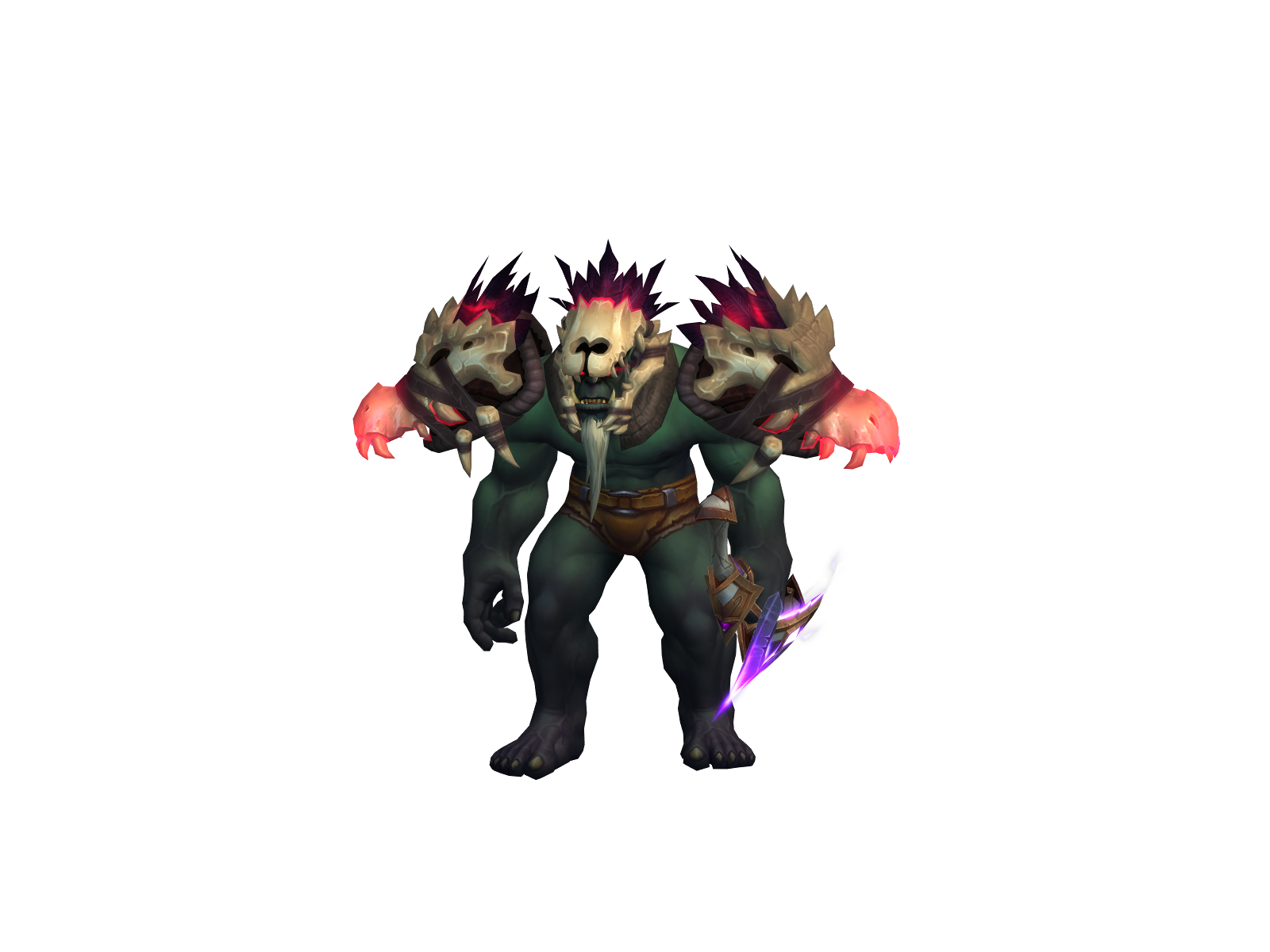 Leneg 3D character render