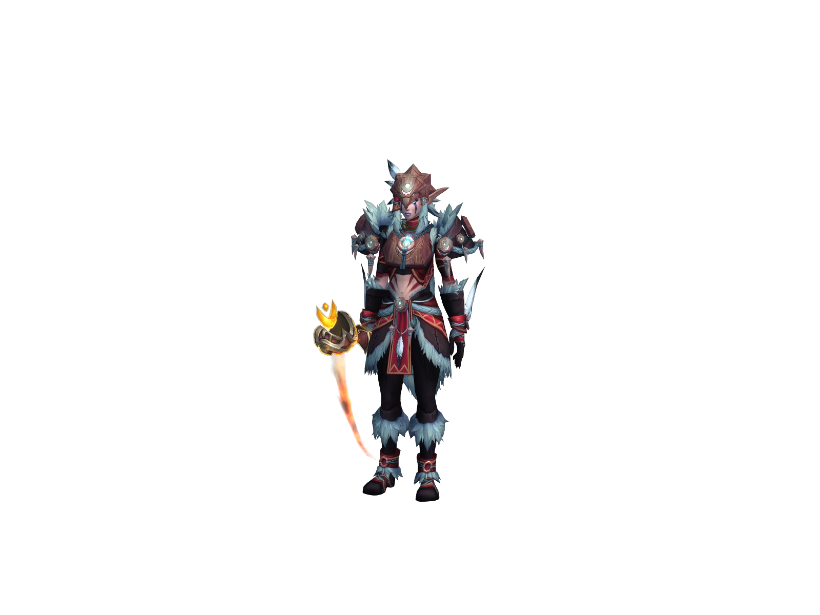 Sunspot 3D character render