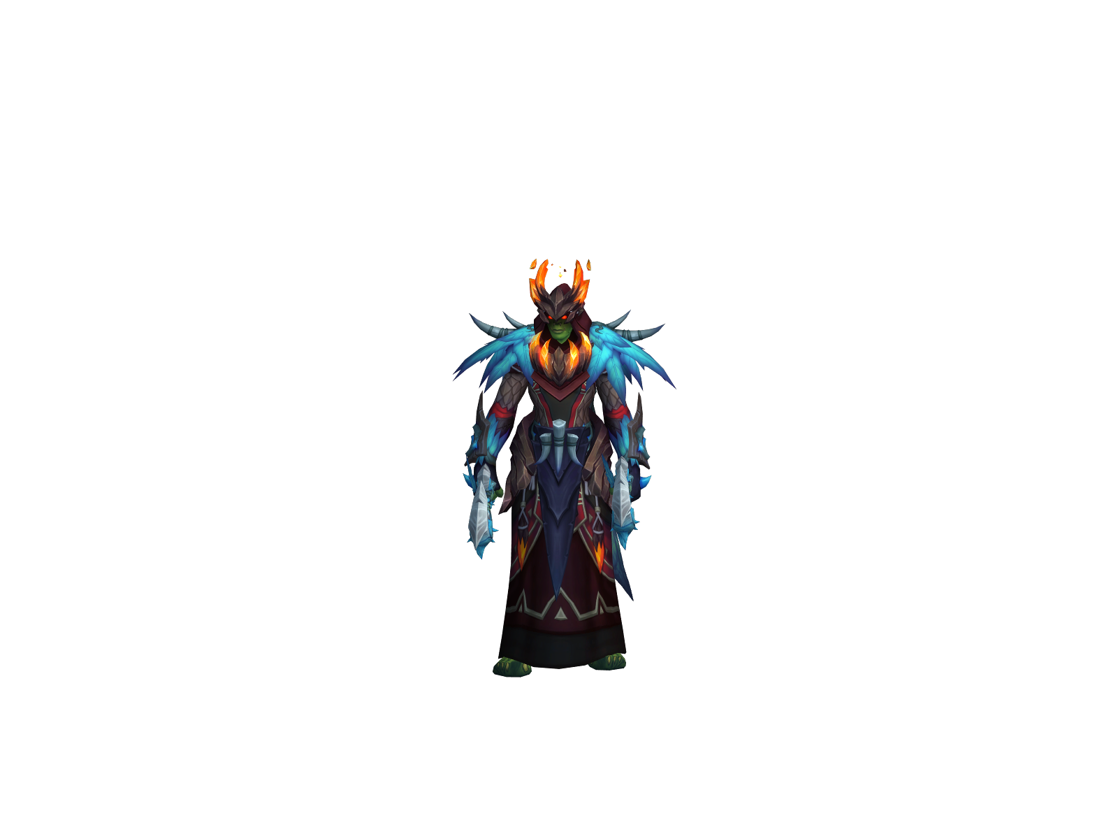Razzabby 3D character render