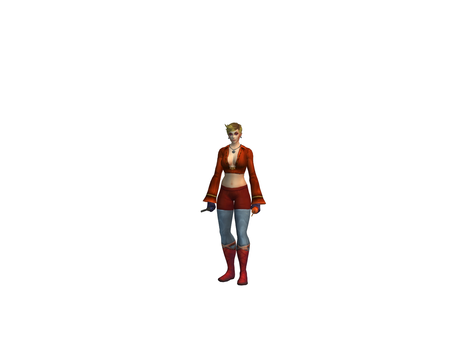 Splendah 3D character render