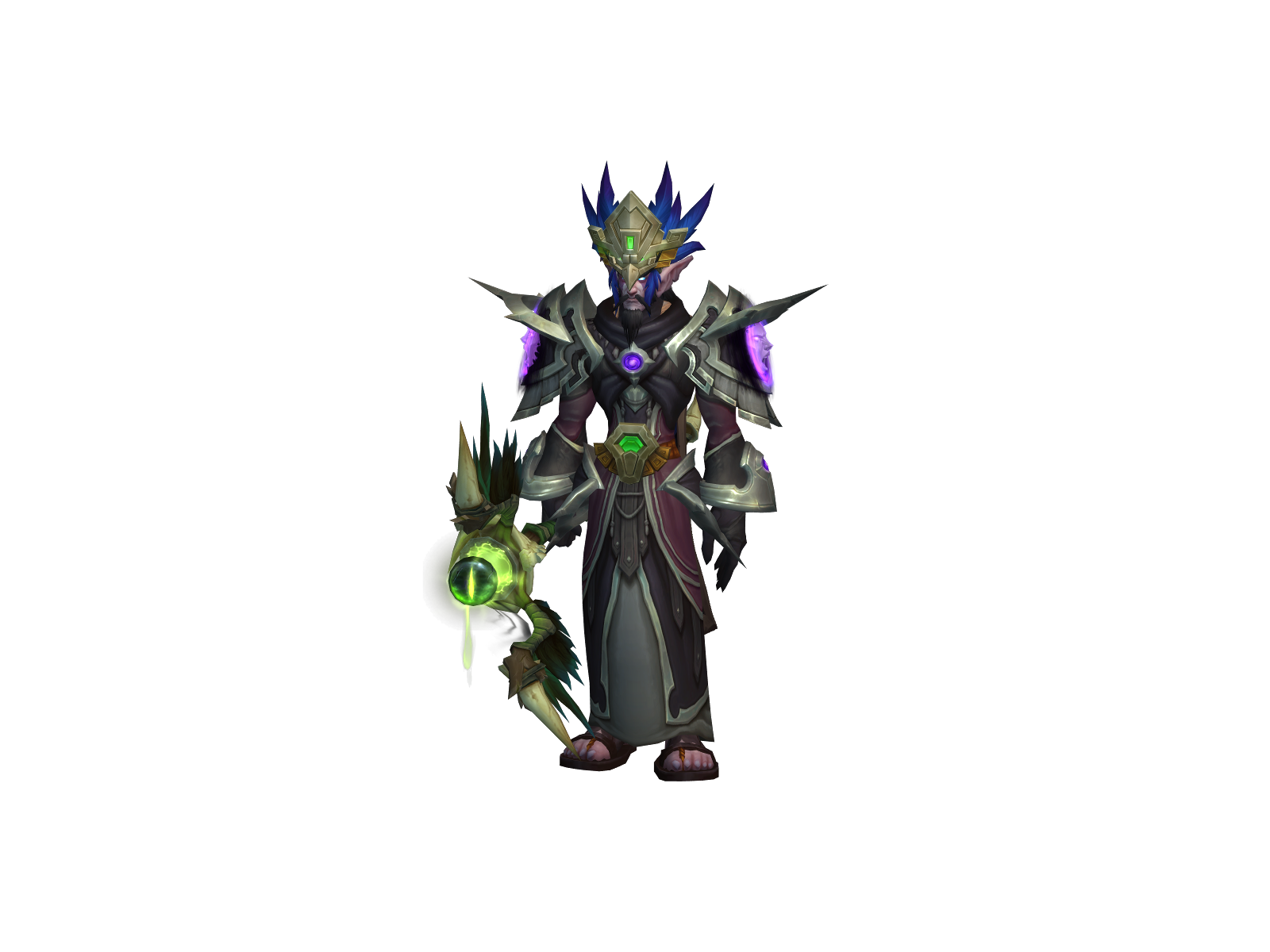 Rtwopriest 3D character render