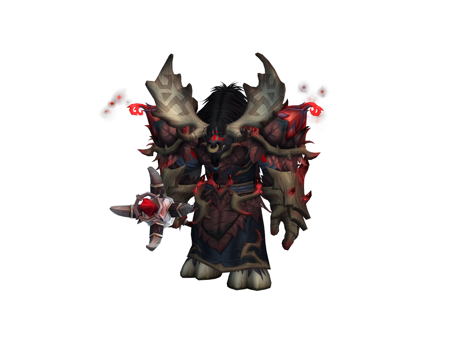 Owlcapwn 3D character render