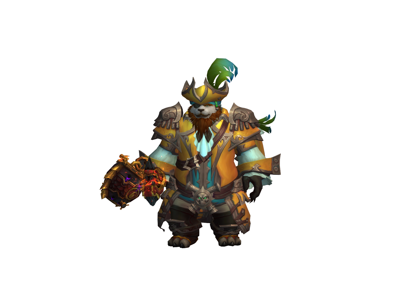Satheg 3D character render