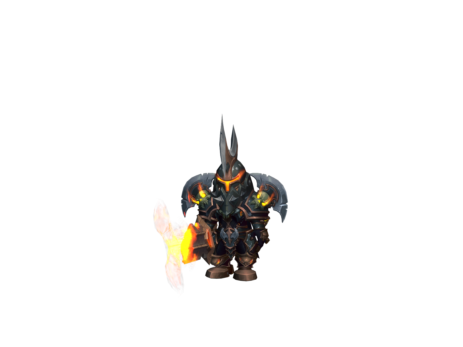 Goromon 3D character render
