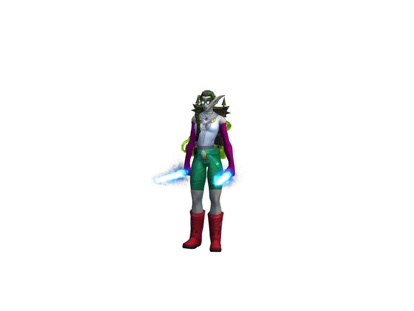 Duneace 3D character render