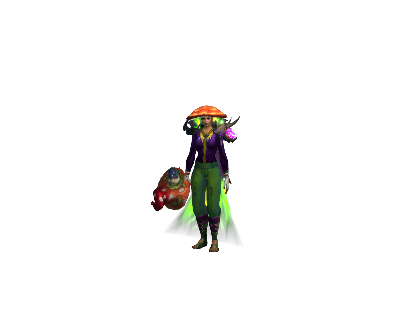 Yebakhuner 3D character render
