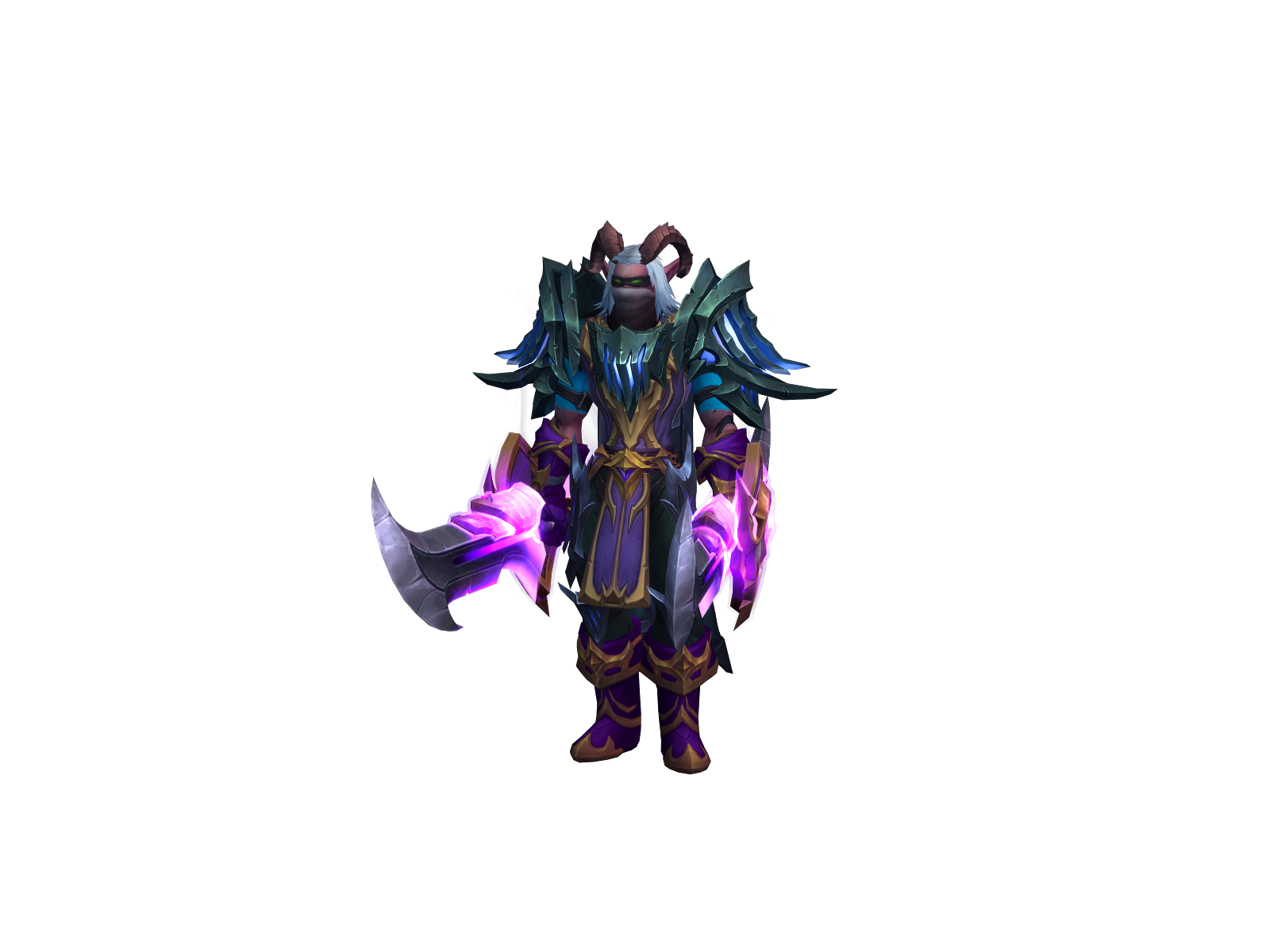 Throwingleg 3D character render