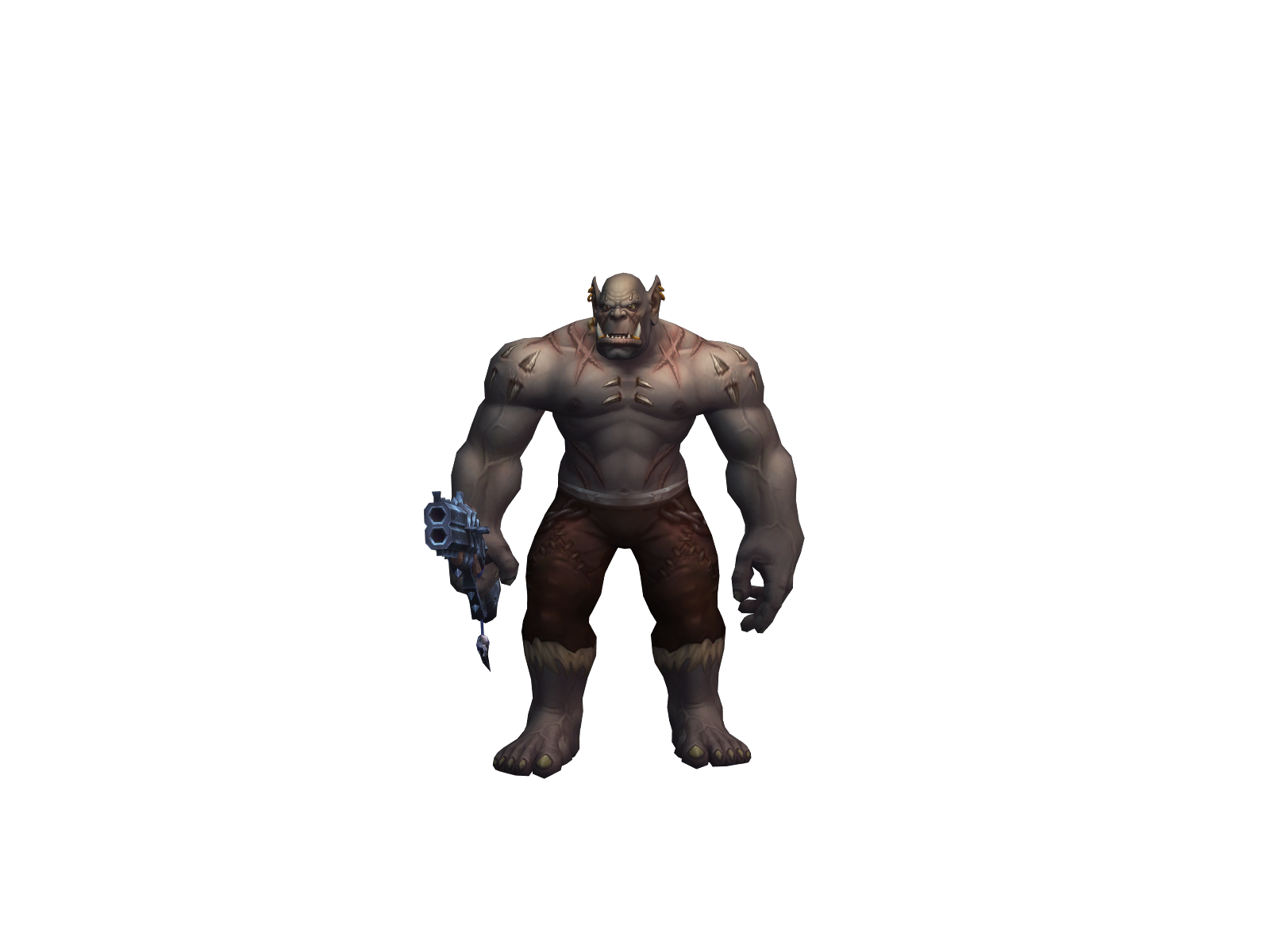 Beasthenter 3D character render