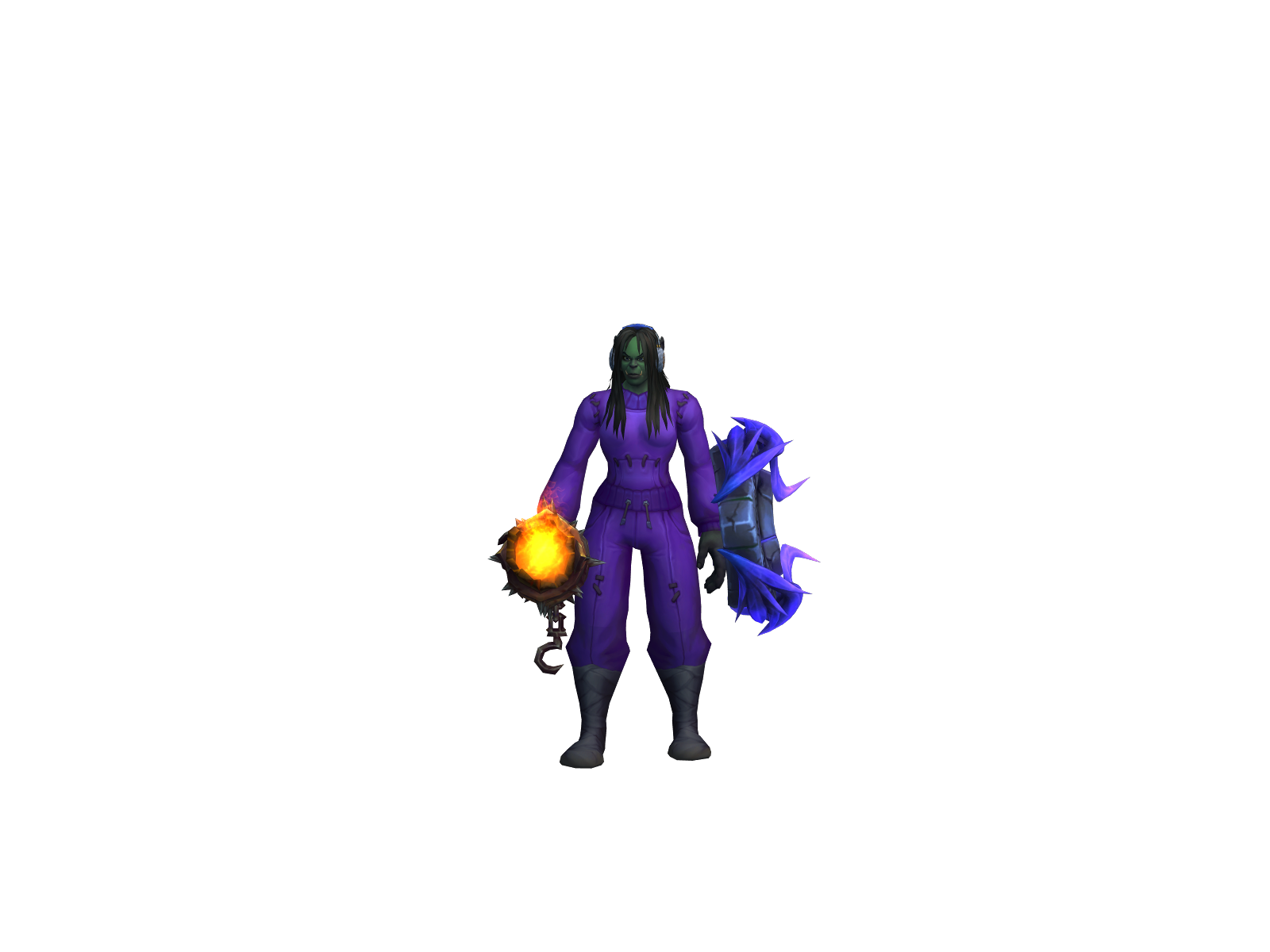 Raikurø 3D character render