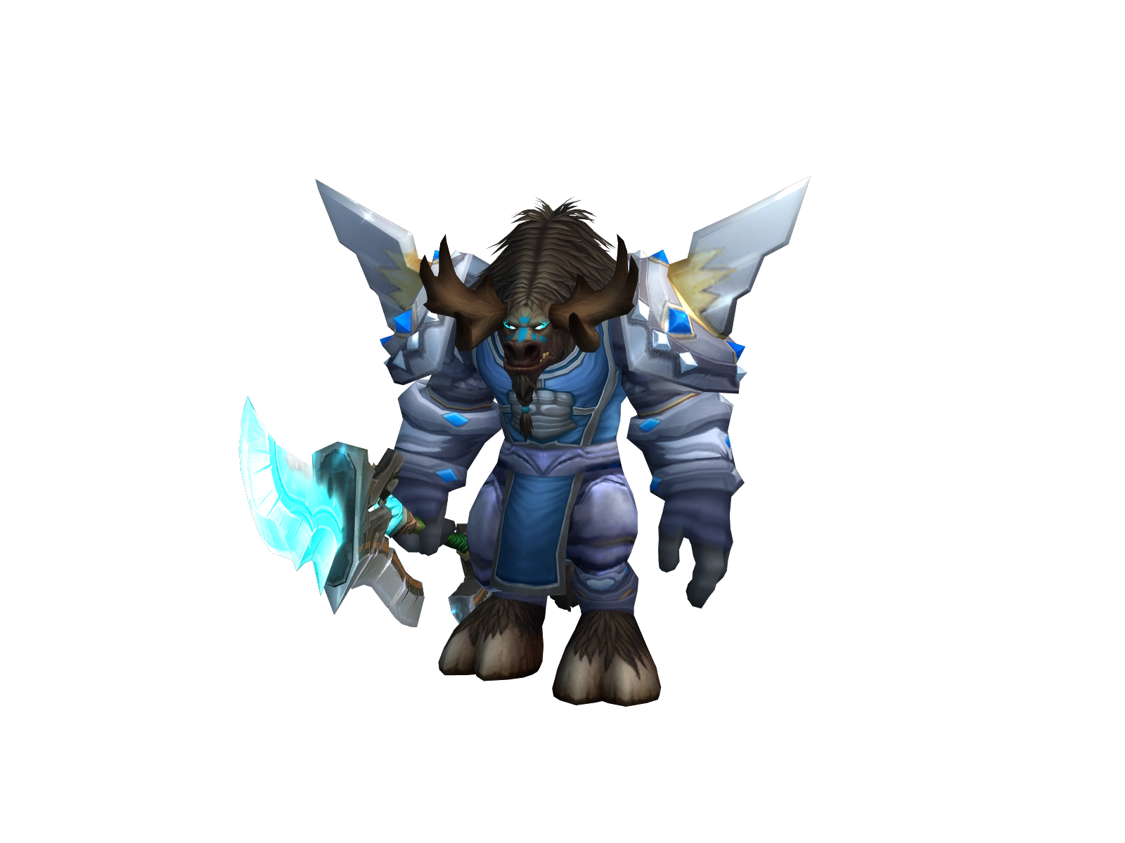 Theplague 3D character render