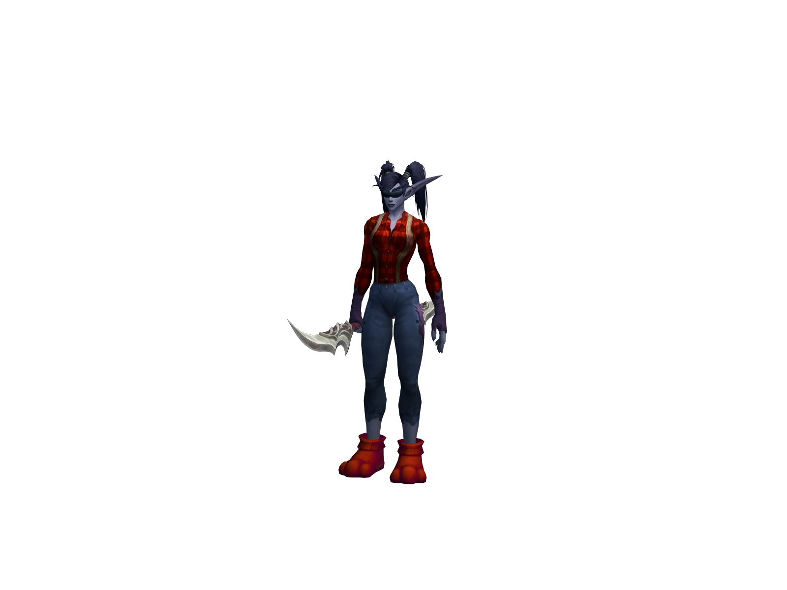 Halfbear 3D character render