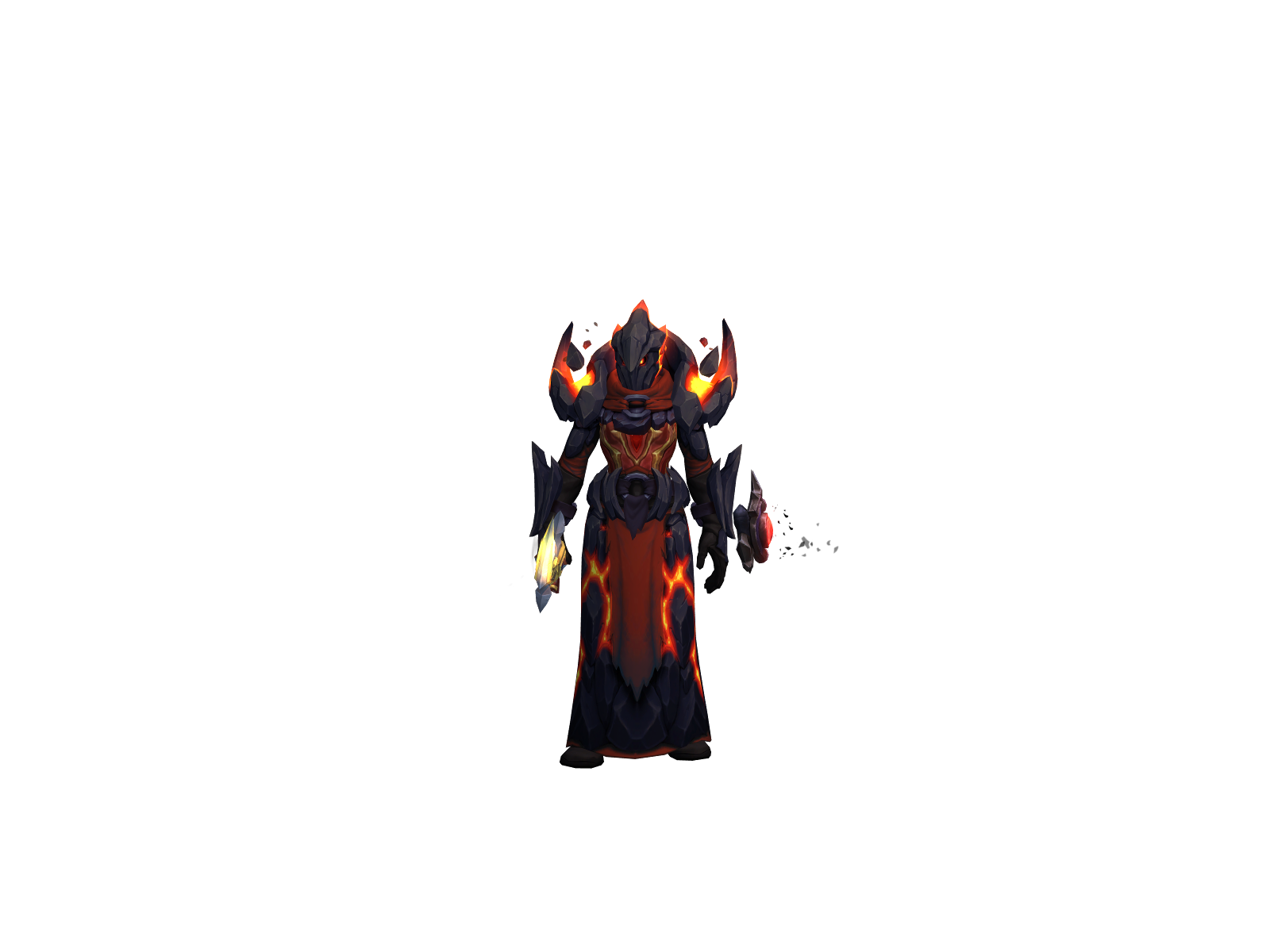 Zerkian 3D character render