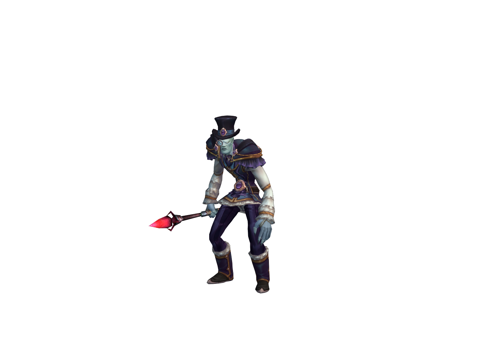 Rafers 3D character render