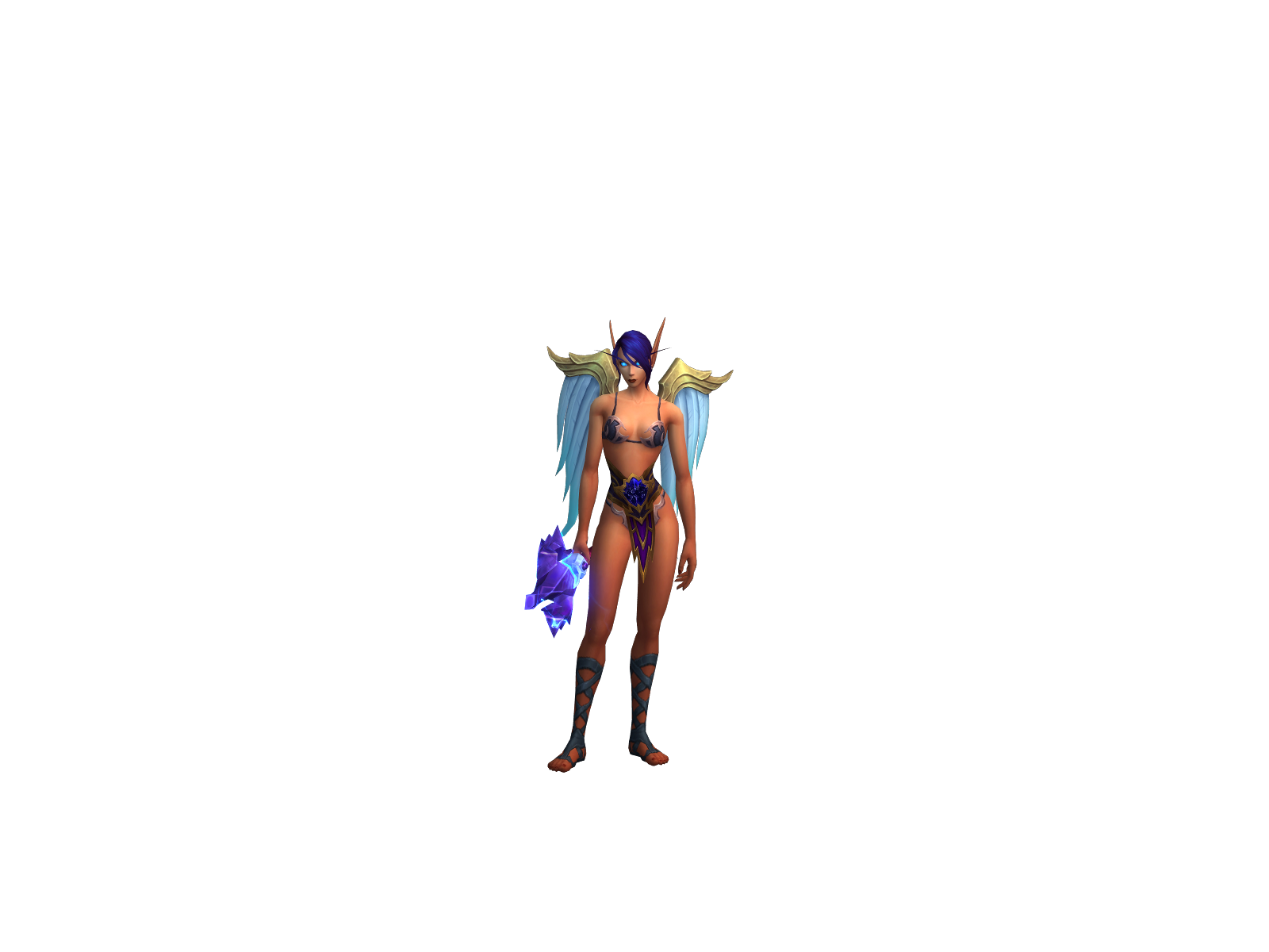 Valrae 3D character render