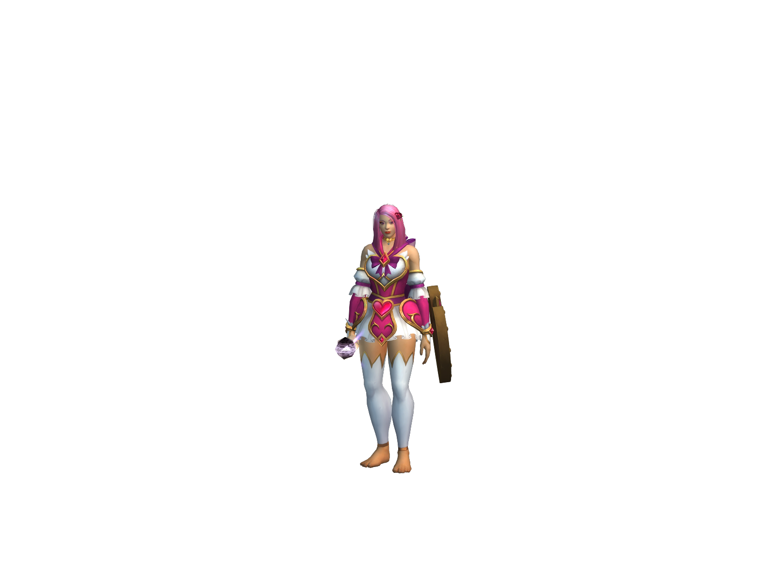 Hajimihajimi 3D character render