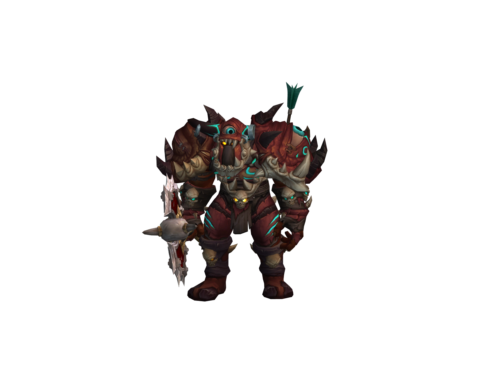 Trenconsumed 3D character render