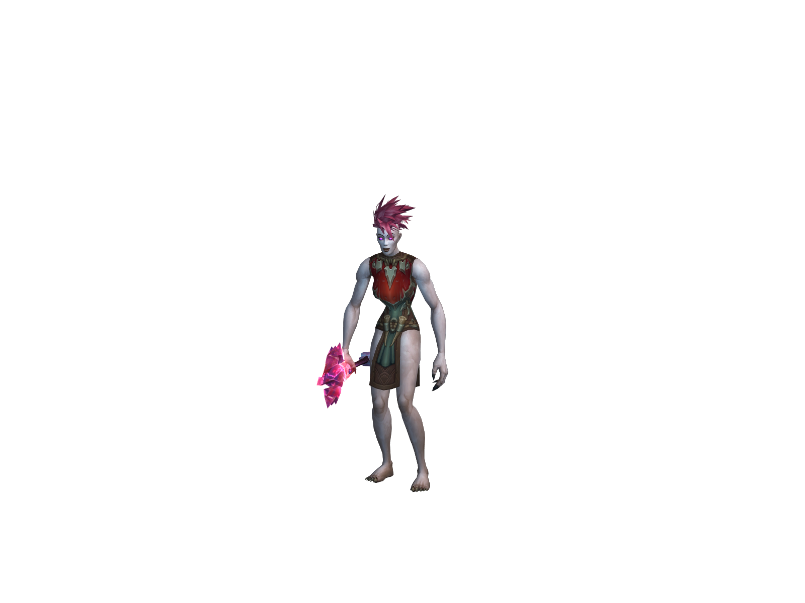 Popmybub 3D character render