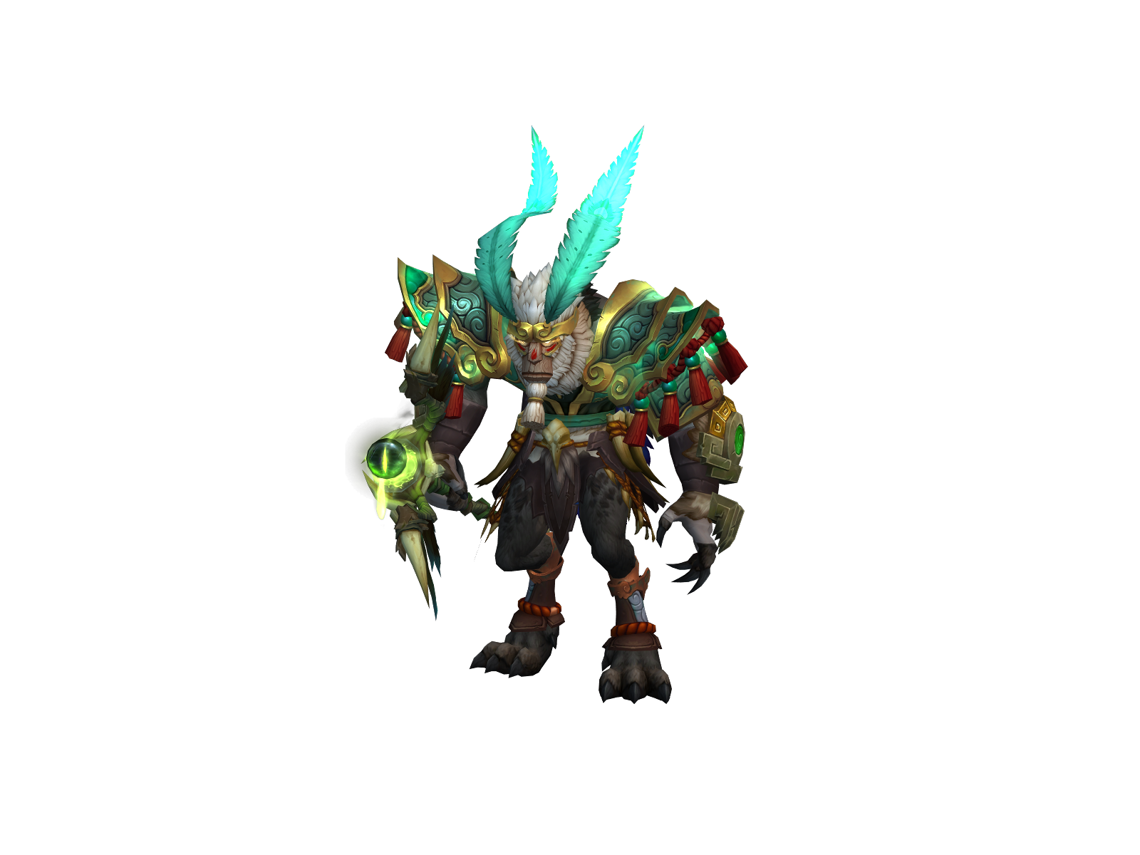 Hollypunch 3D character render