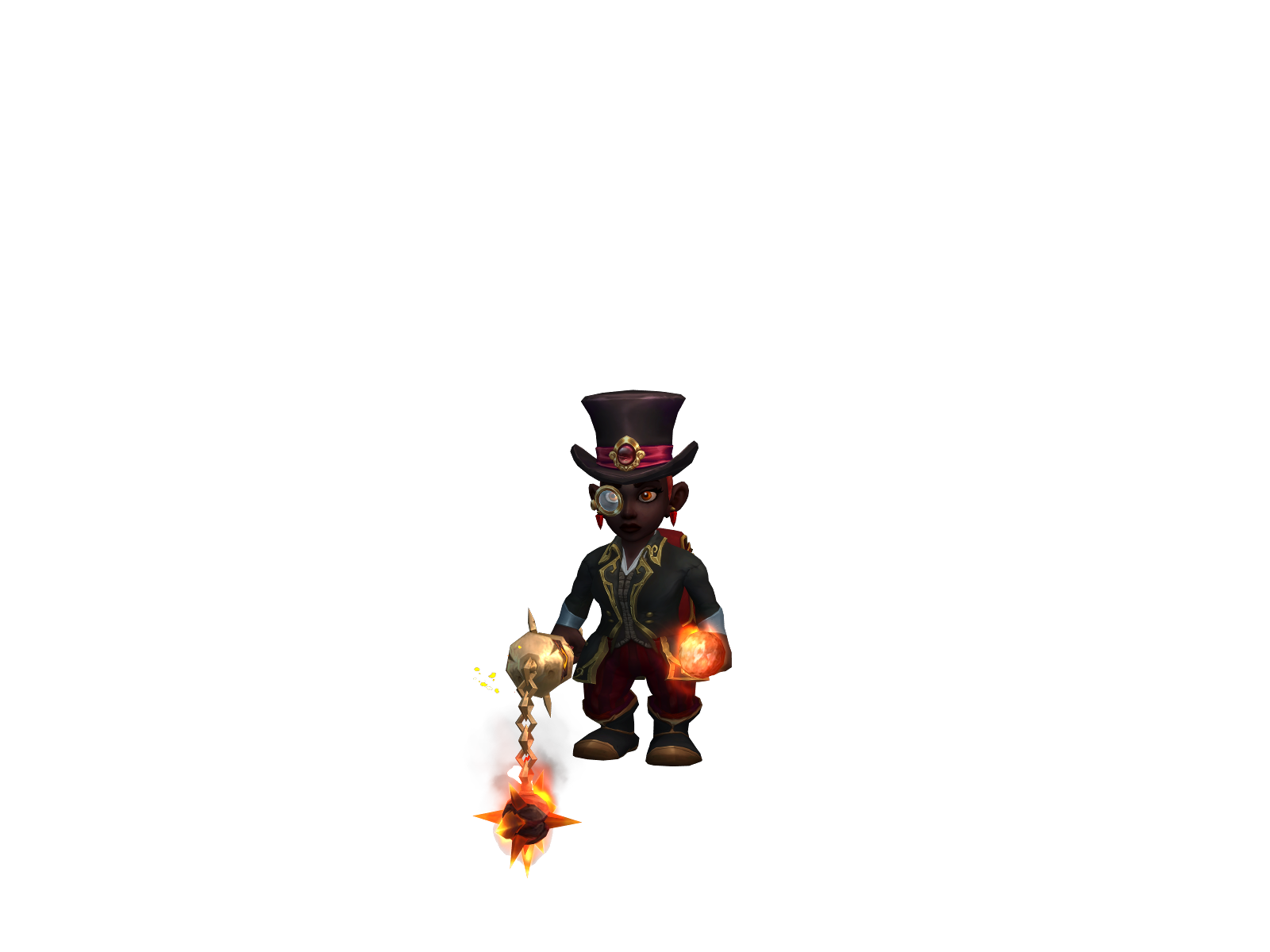 Gorillagrips 3D character render