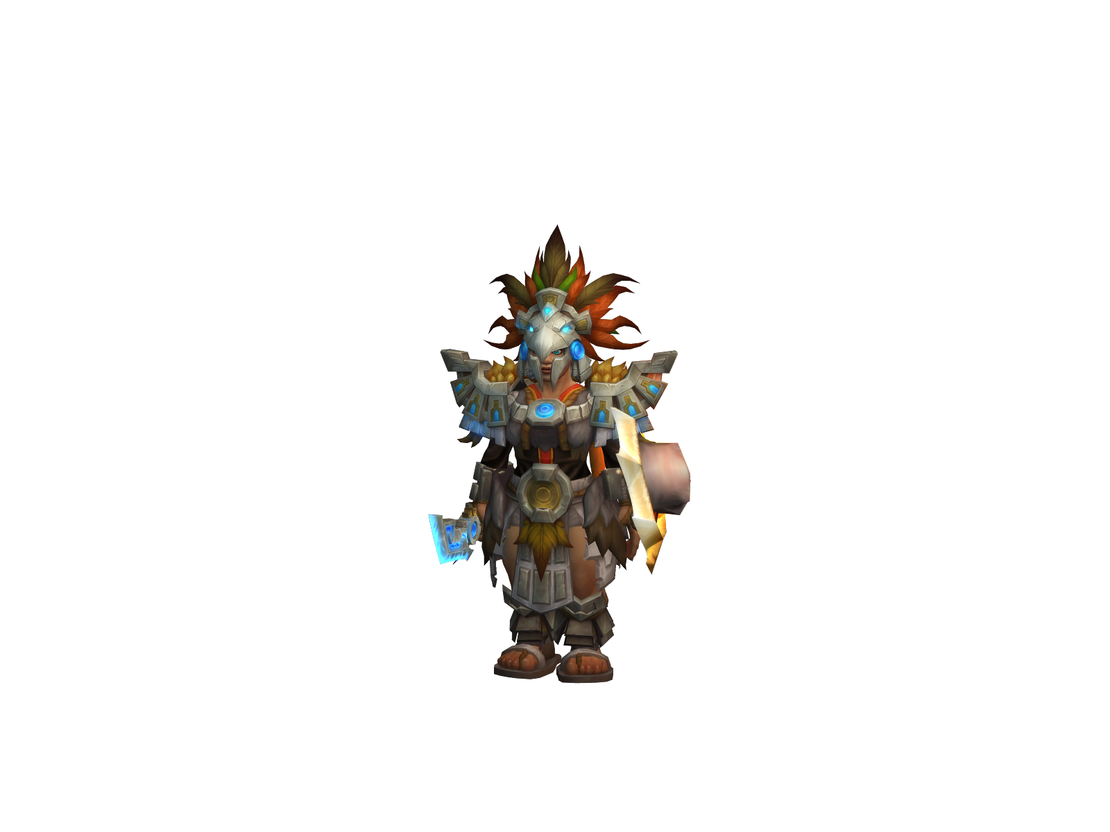 Elemntz 3D character render