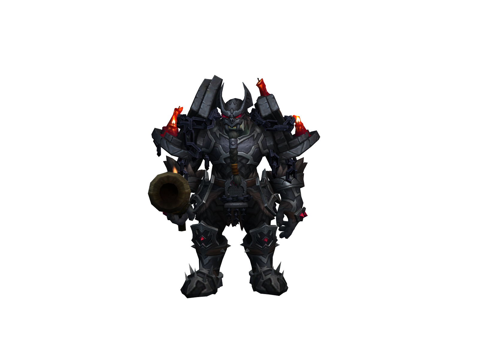 Bowbaron 3D character render