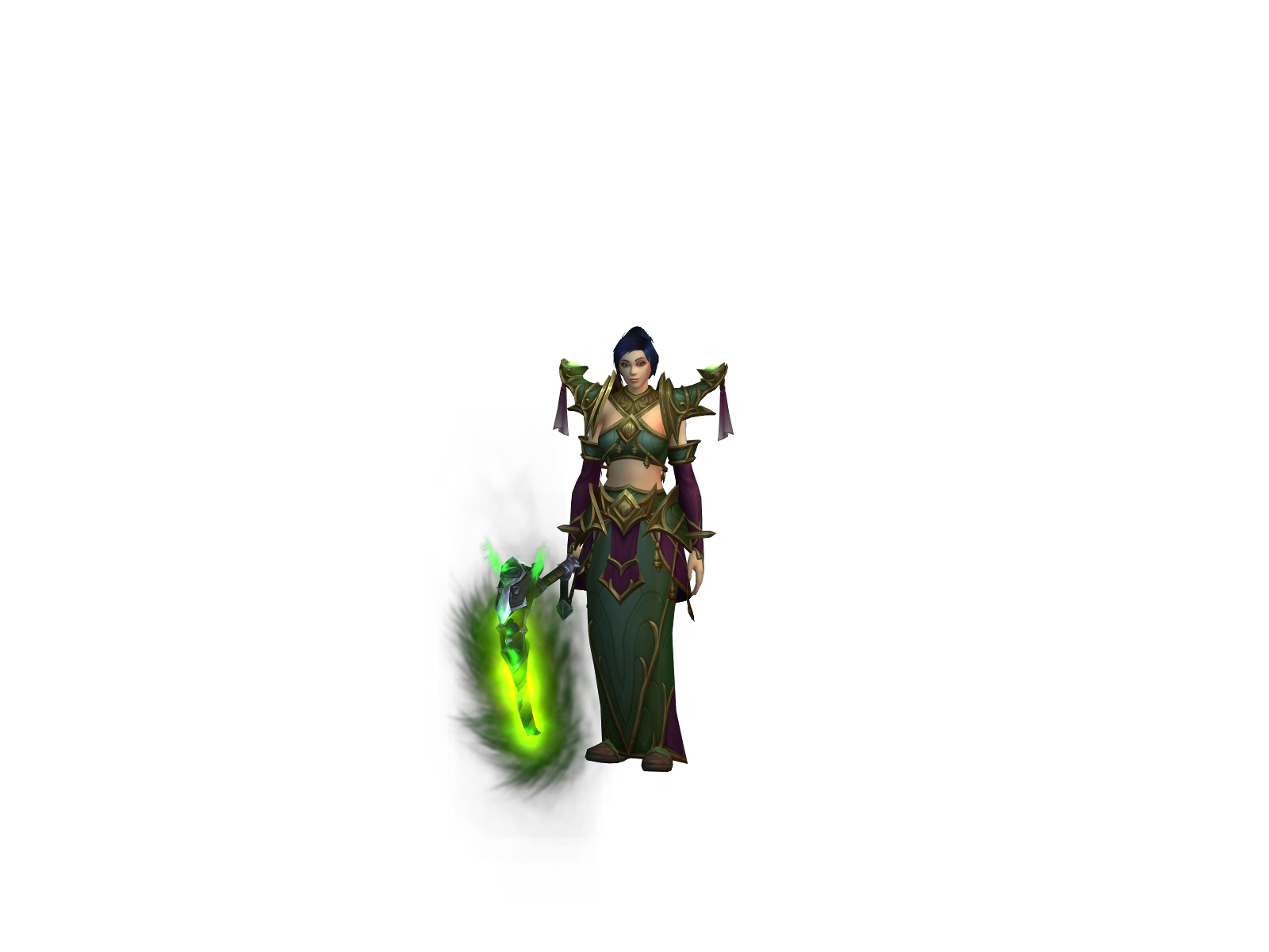 Taevl 3D character render
