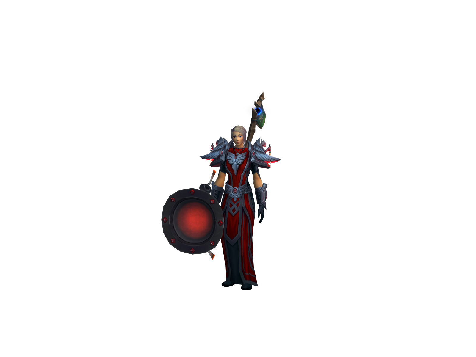 Dismybracket 3D character render
