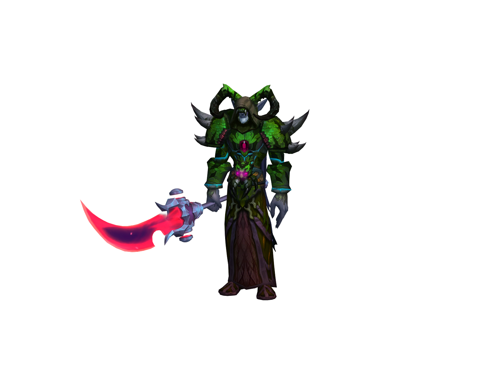 Barkhann 3D character render