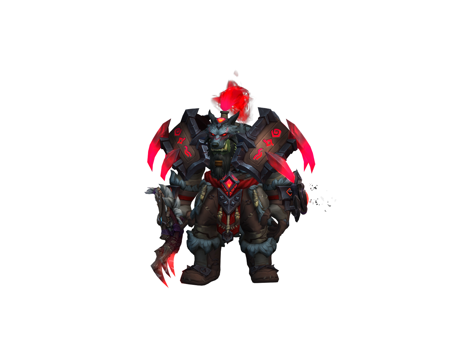 Darakht 3D character render