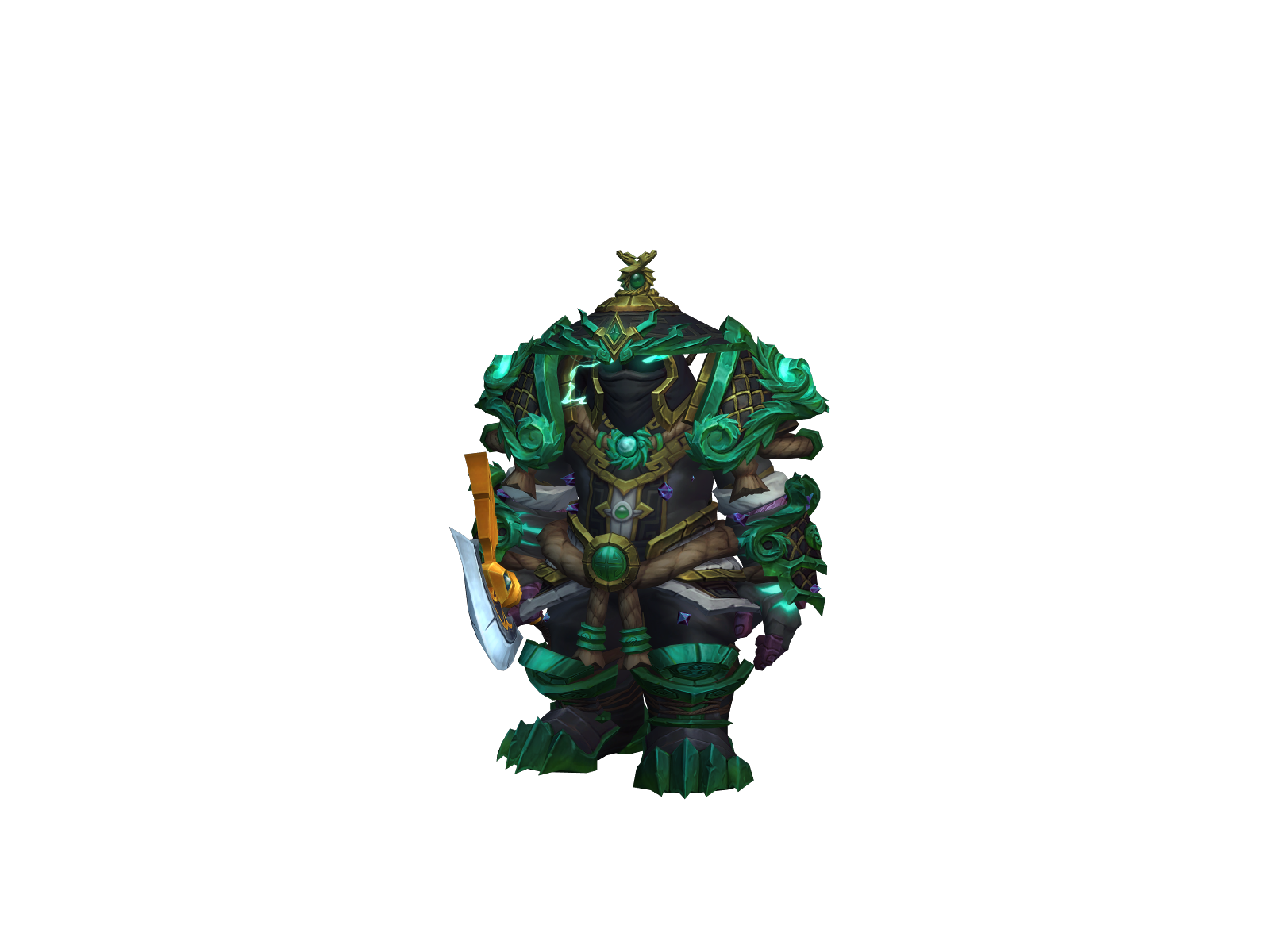 Radzig 3D character render