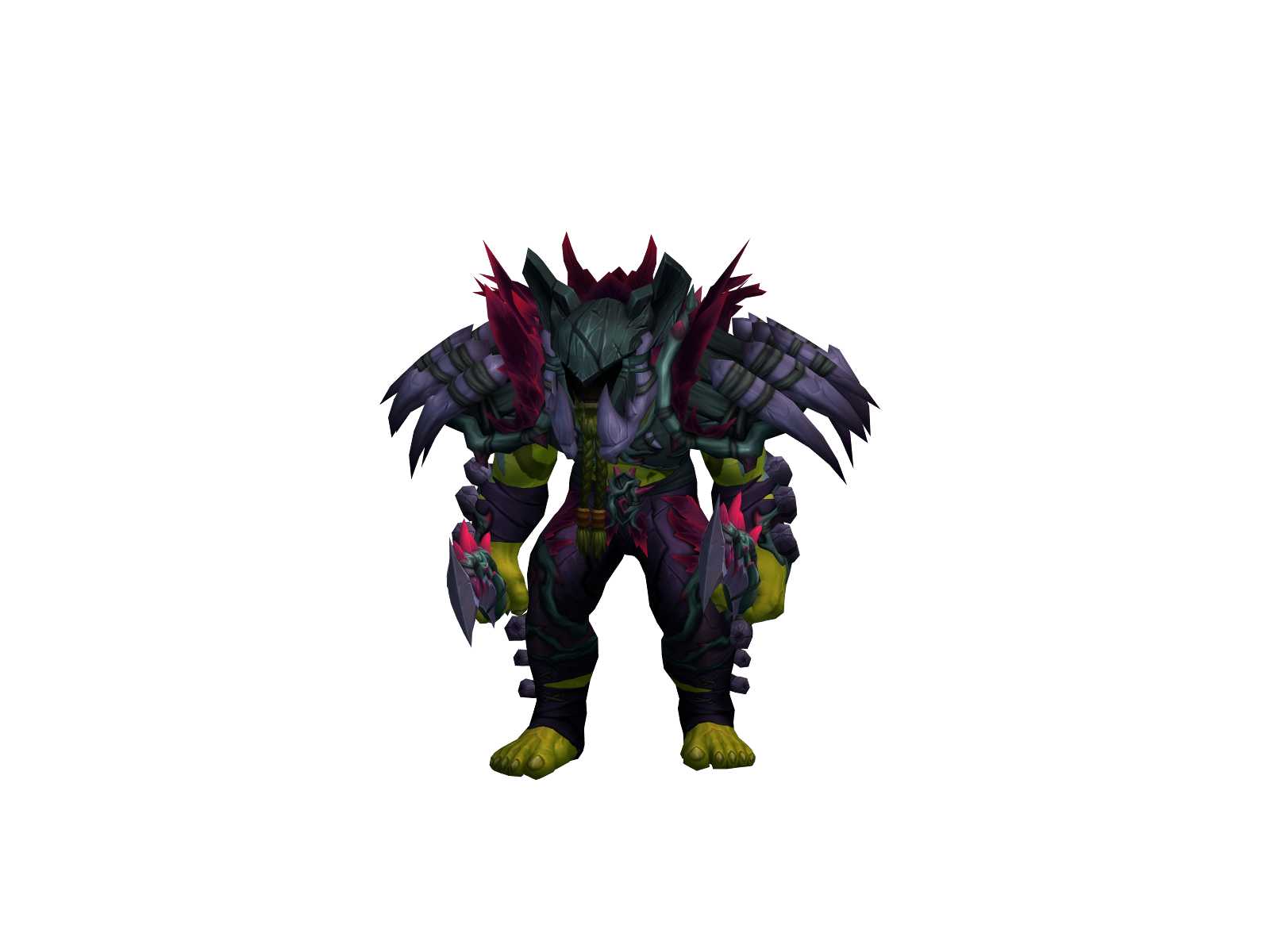 Brawlss 3D character render