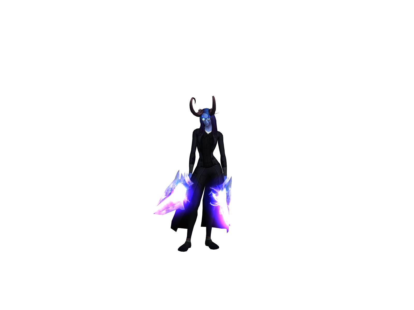 Glockglaive 3D character render